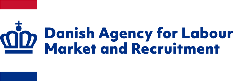 Danish Agency For Labour Market Roed Blaa Rgb